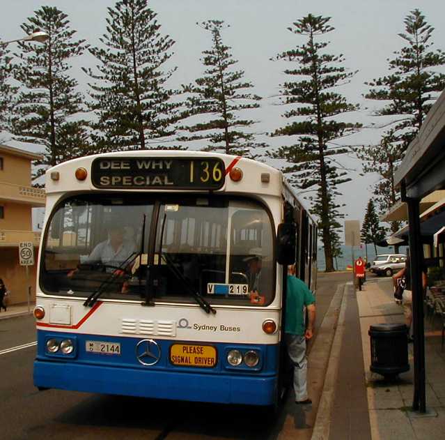 Sydney Buses Mercedes O305 PMC 2144